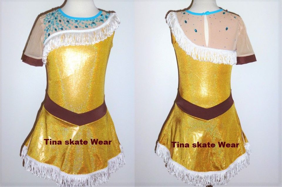 Ready-To-Wear Skating Dress - TS359 GIRLS X-LARGE